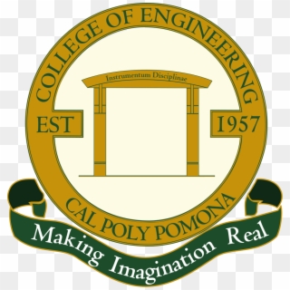 Cal Poly Engineering Seal - Cal Poly Pomona Engineering Logo, HD Png Download