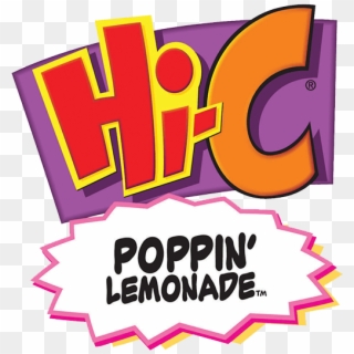 Hi C Pink Lemonade Logo - Hi C Poppin Pink Lemonade Logo, HD Png Download