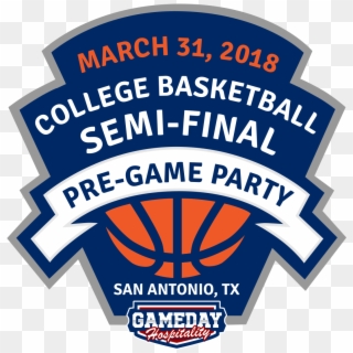 2018 College Basketball Semi Final Pre Game Party - Basketball, HD Png Download