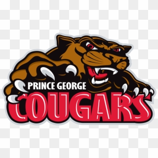 Prince George Cougars, Western Hockey League, Prince - Prince George Cougars Logo, HD Png Download