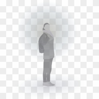 About Poly Person - Standing, HD Png Download