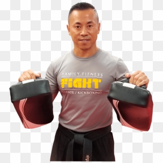 Family Fitness Karate And Kickboxing Owner , Png Download - Boxing, Transparent Png