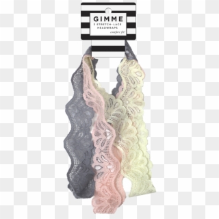 Gimme Lace Sheen Headbands, 3pc - Crochet, HD Png Download
