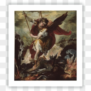 Saint Michael Vanquishing Satan, HD Png Download