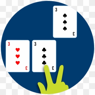 3 Of Spades Splits From The Original Split Of A 3 Of, HD Png Download