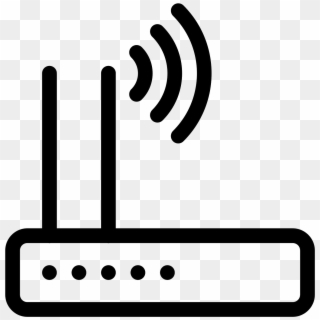 Wi-fi Router Icon - Wi Fi Router Icon, HD Png Download