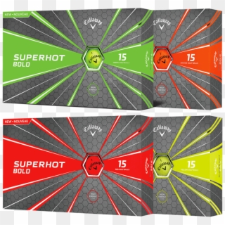 Callaway Superhot Bold Matte Green/orange/red/yellow - Callaway Superhot Bold, HD Png Download