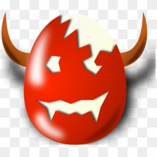 Horn Clipart Evil Face, HD Png Download