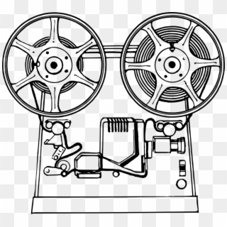 Movie Projector Multimedia Projectors Computer Icons - Circle, HD Png Download