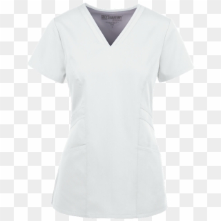Shown In White - Greys Anatomy White Scrub Suit, HD Png Download