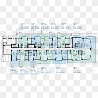 East Level 1 Fp - Cascade At The Pier Floor Plans, HD Png Download