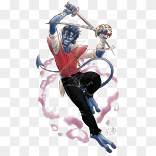 Nightcrawler Png Photo - Nightcrawler Swashbuckler, Transparent Png