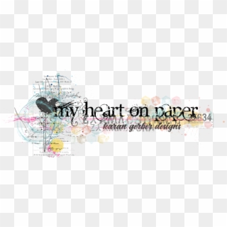 My Heart On Paper - Calligraphy, HD Png Download