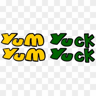 Yum Yum Yuck Yuck Logo, HD Png Download - 6284x1989(#4886147
