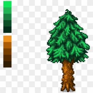 Stardew Valley Pine Tree - Christmas Tree, HD Png Download