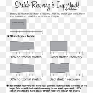 How To Determine Fabric Stretch Recovery - Abstract Cake, HD Png Download