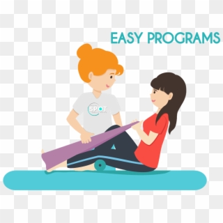 Classes Core & Pelvic Floor And Physio Stretch - Physiotherapy Animation, HD Png Download