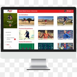 Beast Mode Soccer - Web Design, HD Png Download