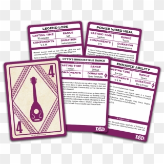 $33 - - Dungeons And Dragons Spellbook Cards Druid, HD Png Download