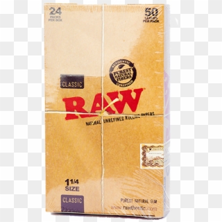 Banner Black And White Stock Raw Rolling Papers Classic - Raw Papers, HD Png Download
