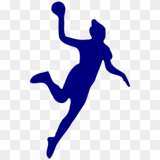 This Free Icons Png Design Of Silhouette Handball 14 - Håndball Silhuett, Transparent Png