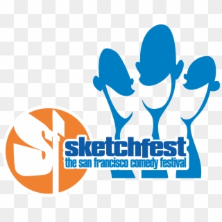 Sfsf-logo Guys Lg1 - Sf Sketchfest Logo, HD Png Download
