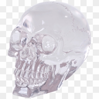 Crystal Skull Statue - Crystal Skull Png, Transparent Png