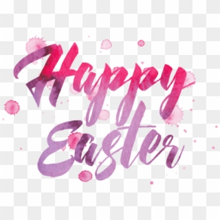 Free Png Download Happy Easter Png Images Background - Calligraphy, Transparent Png