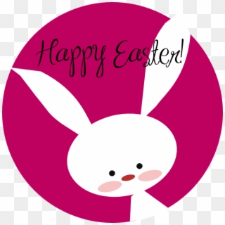 Happy Easter Bunny Clip Art - Happy Easter Bunny Clipart, HD Png Download