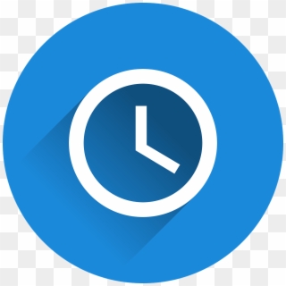 Clock, Icon - Clock Blue Png Transparent, Png Download