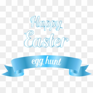 Download Happy Easter Egg Hunt Png Images Background - Calligraphy, Transparent Png