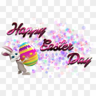 Transparent Happy Easter Bunny Png, Png Download
