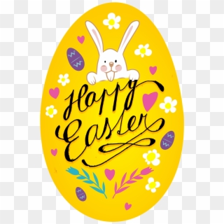 Big Image - Happy Easter Clipart, HD Png Download