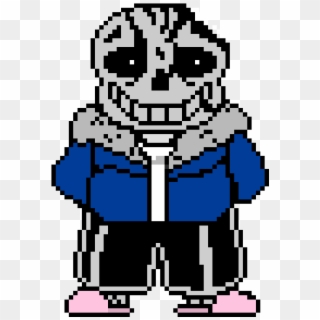 Glitch Sans/dead Timeline Sans - Bad Time Sans Pixel Art, HD Png Download