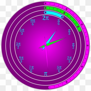 This Free Icons Png Design Of Pi Day Clock, Transparent Png