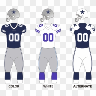 2013 Dallas Cowboys Season - Dallas Cowboys Uniforms, HD Png Download