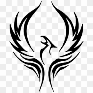 The Phoenix Theory - Tribal Phoenix Tattoo, HD Png Download