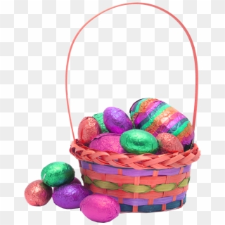 Easter Eggs Png Transparent Images - Easter Basket Transparent Background, Png Download