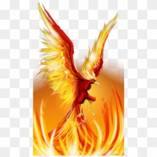 Free Png Download Fire Phoenix Png Images Background - Fire Phoenix Bird, Transparent Png