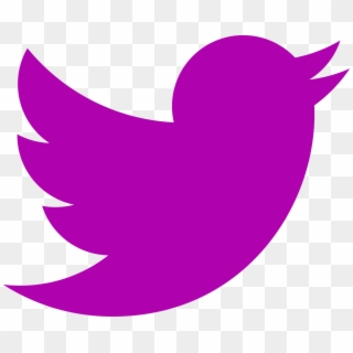 Twitter-purple - Purple Twitter Logo Png, Transparent Png