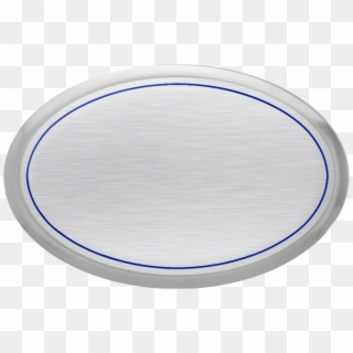 Oval Png - Transparent Silver Plaque Png, Png Download