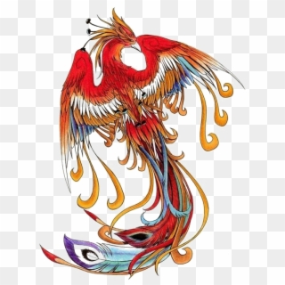 Wind Chinese Simurgh Phoenix Png Free Photo Clipart - Fenghuang Bird, Transparent Png