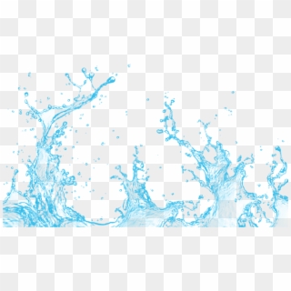 Collection Of Free World Drawing Water Splash - Vector Transparent Water Splash Png, Png Download