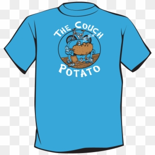 2016couch-tshirt - Couch Potato T Shirt, HD Png Download