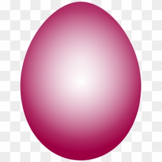 Medium Image - Pink Easter Egg Clipart, HD Png Download