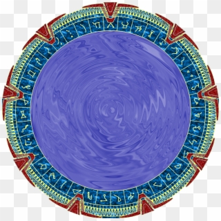 Stylized Coloured Stargate, HD Png Download