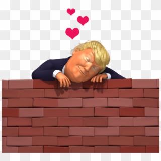 Trump Loves The Wall - Brickwork, HD Png Download