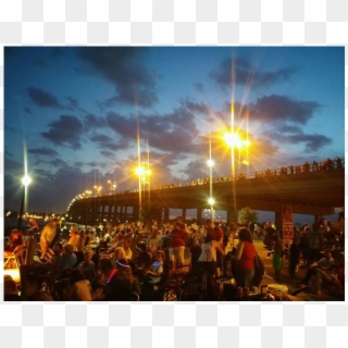 Fourth Of July Celebration In Ormond Beach On Both - Crowd, HD Png Download