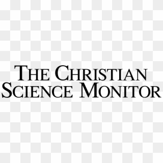 The Christian Science Monitor Logo Png Transparent - Christian Science Monitor, Png Download