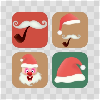Santa Sticker Pack Bundle On The App Store - Cartoon, HD Png Download
